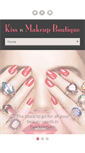 Mobile Screenshot of kissnmakeupboutique.com